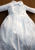 Ropon para niño bordado desmontable, color blanco B027 Burbvus